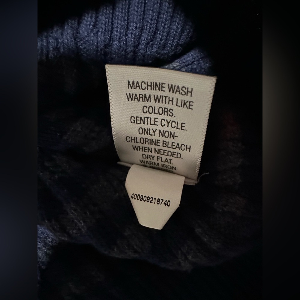 Croft & Barrow V Neck Striped Knit Sweater - Picture 7 of 8